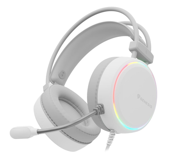 Genesis Neon 613 RGB białe - 1212998 - zdjęcie 4